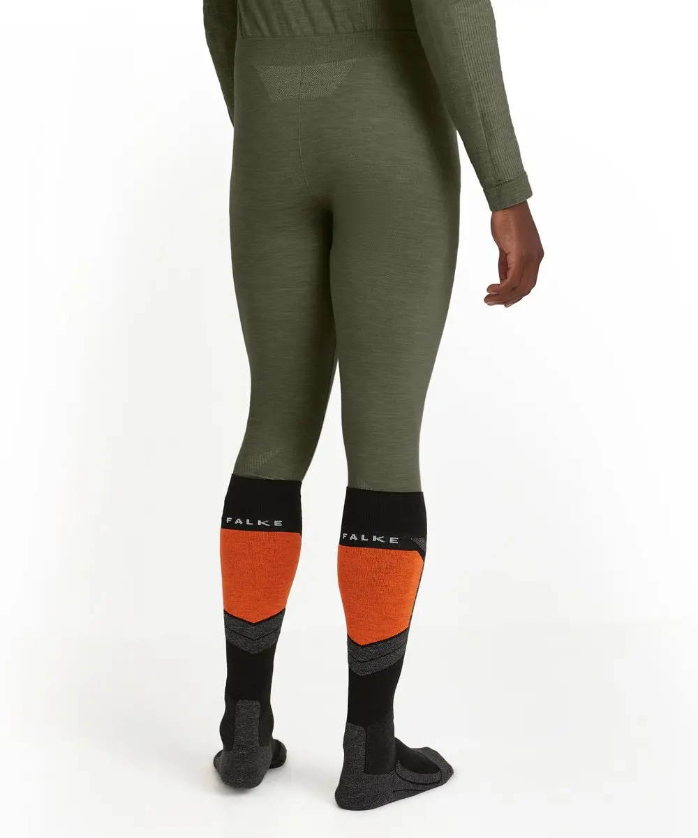 Falke Wool-Tech Long Tights 33483 - S - Groen