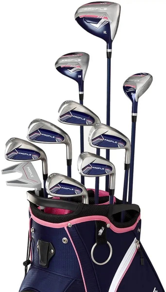 Wilson Profile 13-delige Dames Golfset 2025 - Blauw/Wit/Rood - afbeelding 6 van 6