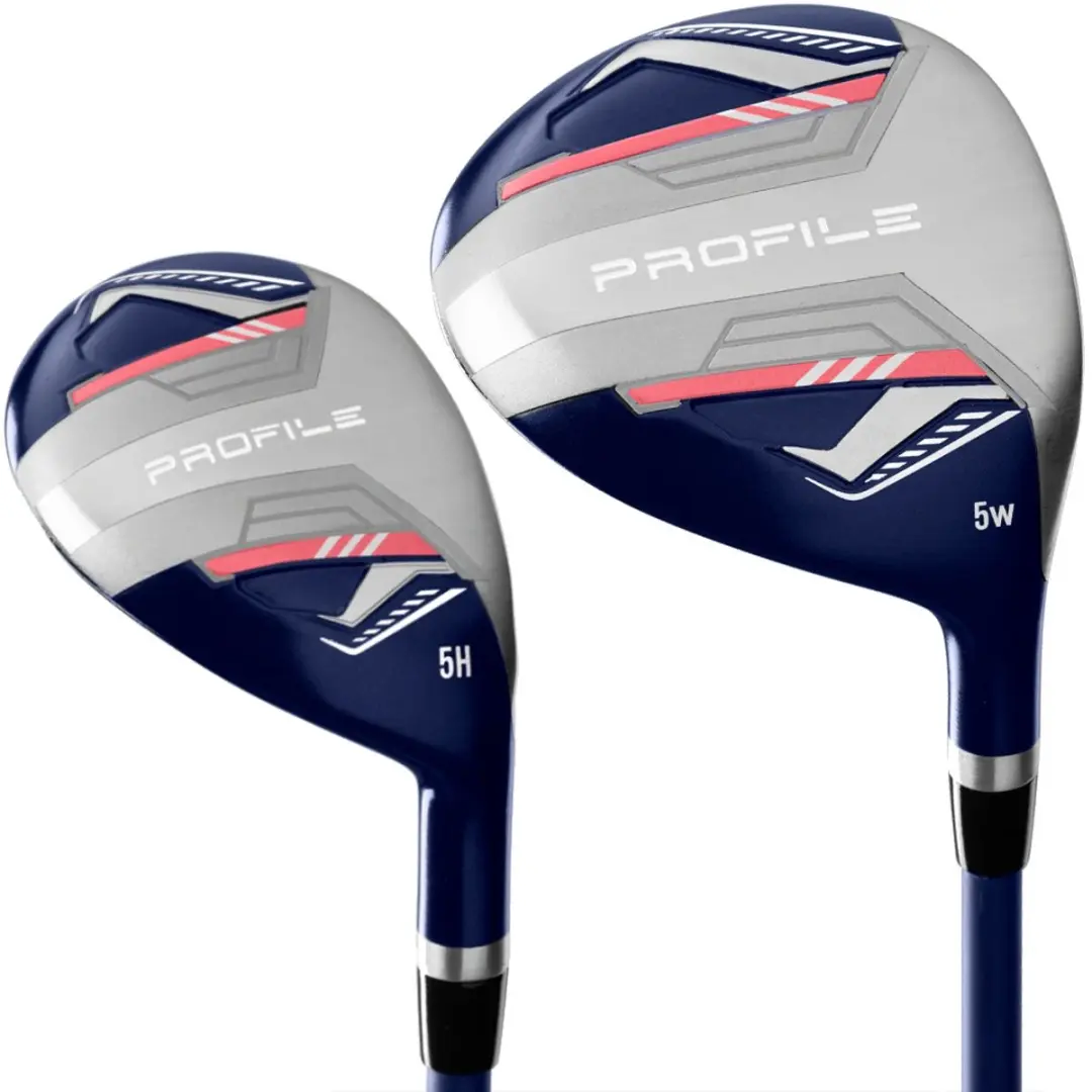 Wilson Profile 13-delige Dames Golfset 2025 - Blauw/Wit/Rood