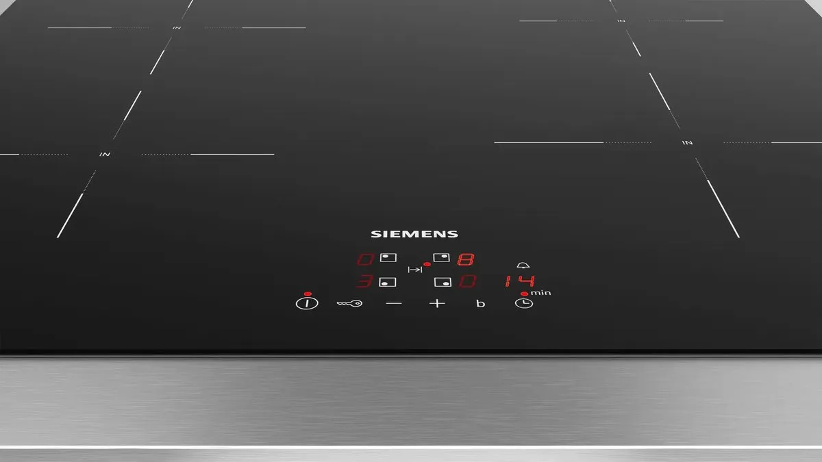 Siemens iQ100 EU61RBEB5D Inbouw Inductiekookplaat 60cm - Zwart