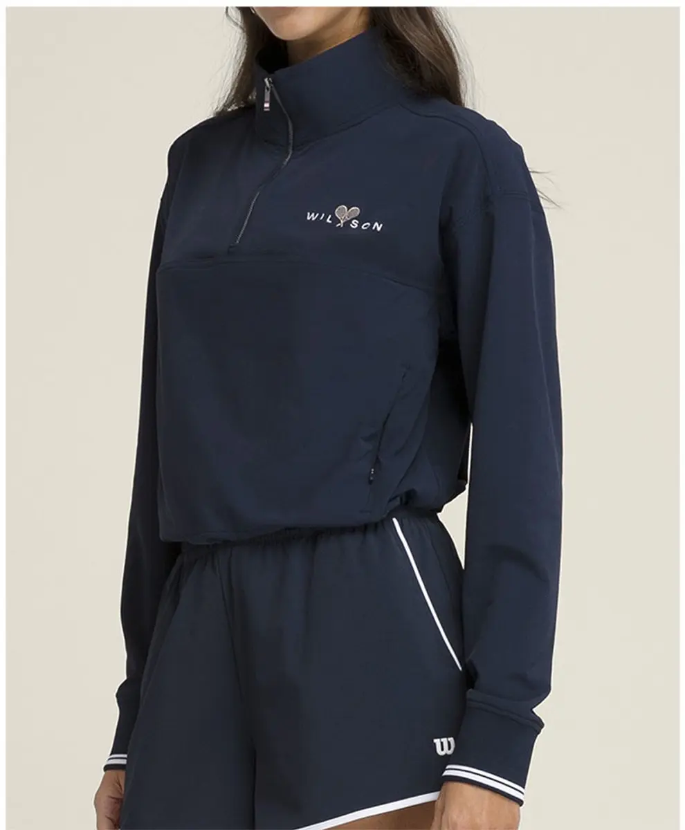 Wilson Davenport Woven Pop Over - Navy - XL