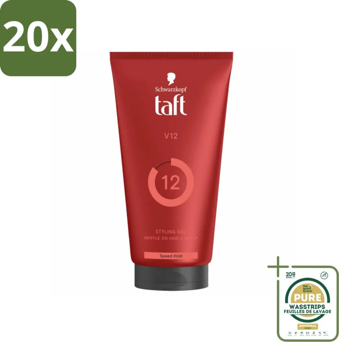 Taft V12 Styling Gel Turbo Fixatie 150ml