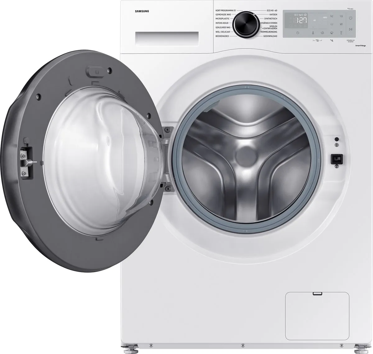 Samsung Ecobubble WW90CGC04AAHEN Wasmachine 9kg - Wit/Zwart - afbeelding 6 van 6