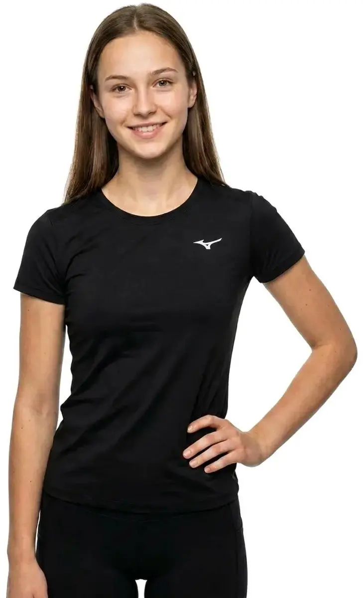 Mizuno Impulse Core T-shirt - XS - Zwart - afbeelding 4 van 6