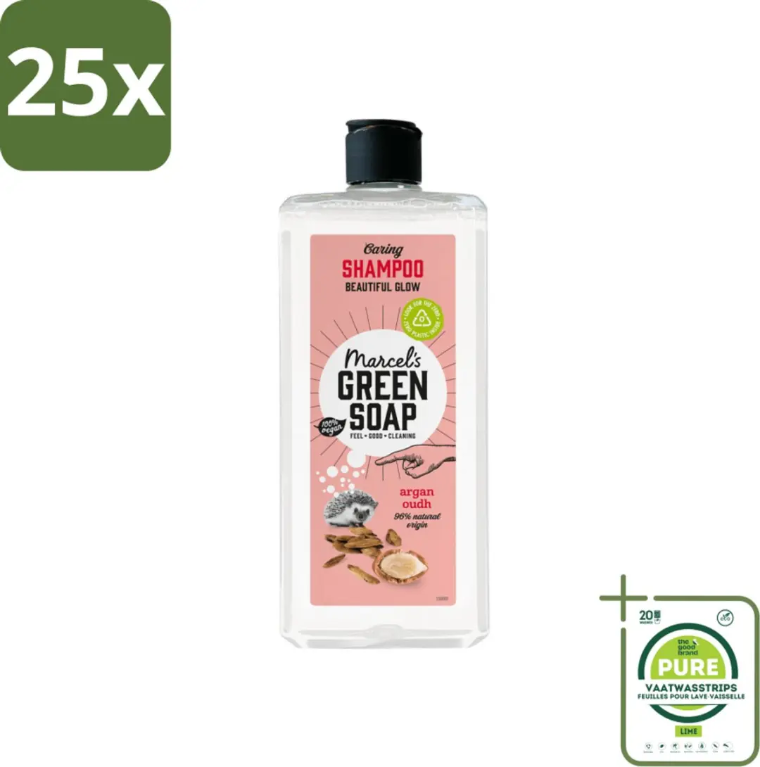Marcel's Green Soap Argan & Oudh Shampoo 2500ml
