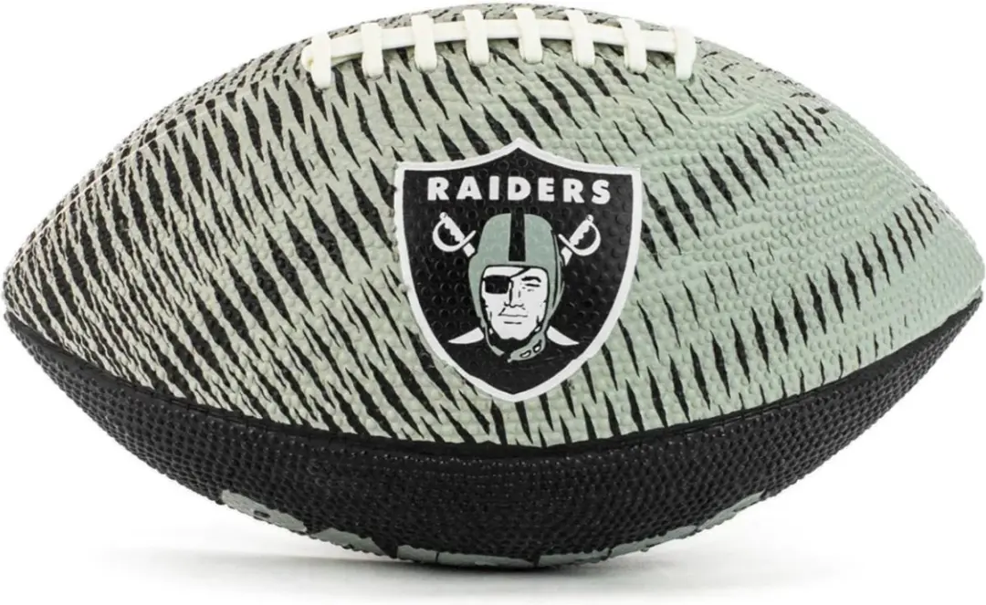 Wilson NFL Team Tailgate Football Junior Raiders