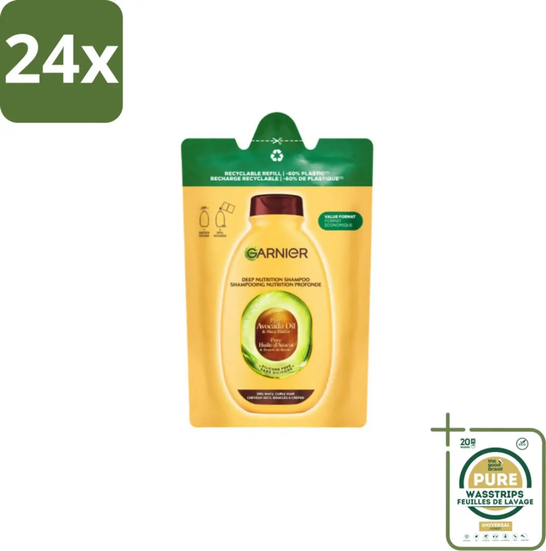 Garnier Loving Blends Shampoo Refill Avocado Olie & Shea Boter 250ml