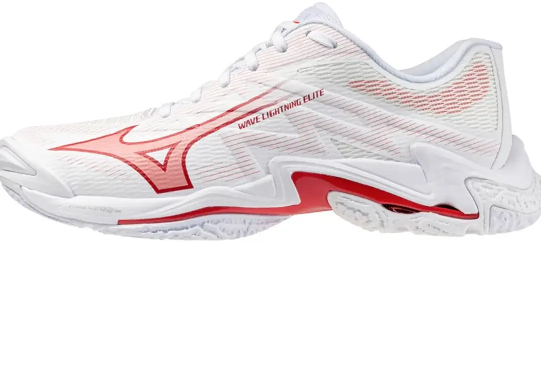 Mizuno Wave Lightning Elite Indoorschoenen Dames 38 - Wit