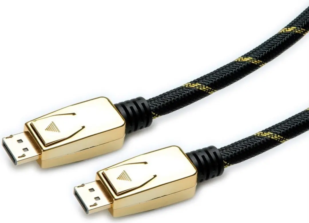 Roline DisplayPort Kabel V1.4 2m - Goud/Zwart