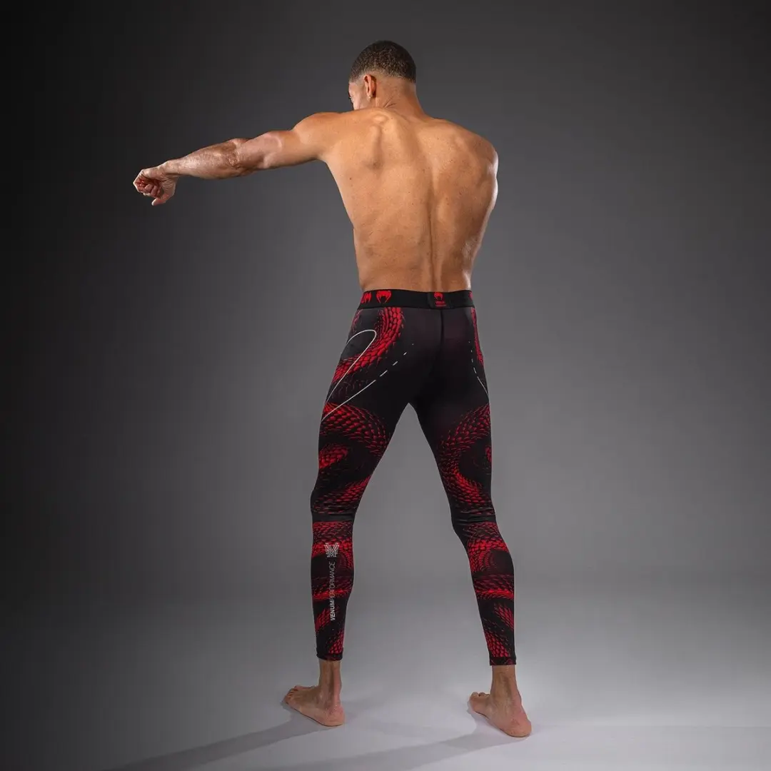 Venum Matupa Spats Compressielegging - XXL - Zwart/Rood/Zilver