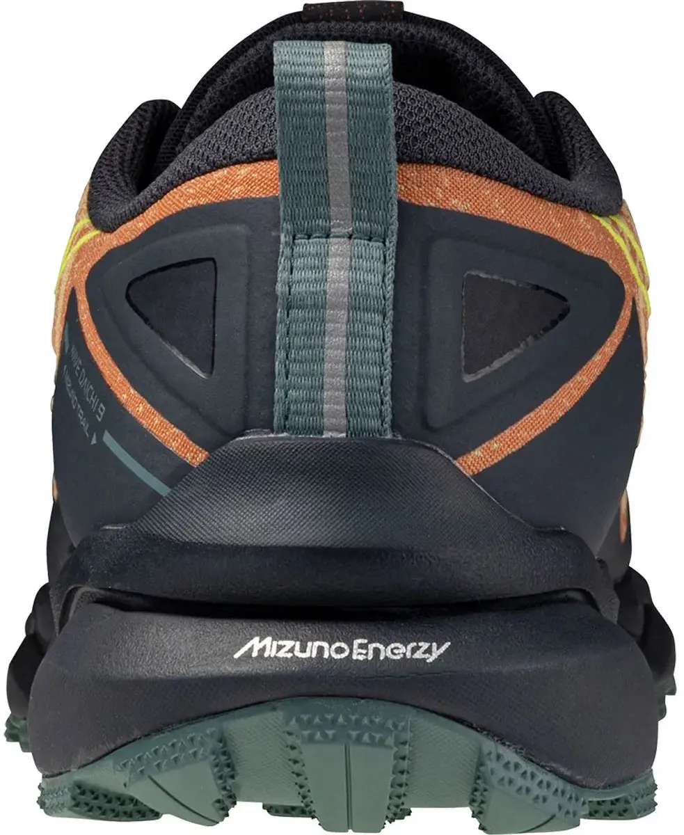 Mizuno Wave Daichi 9 Trailschoenen - 40.5 - Sunburn/Fortune Yellow - afbeelding 3 van 4