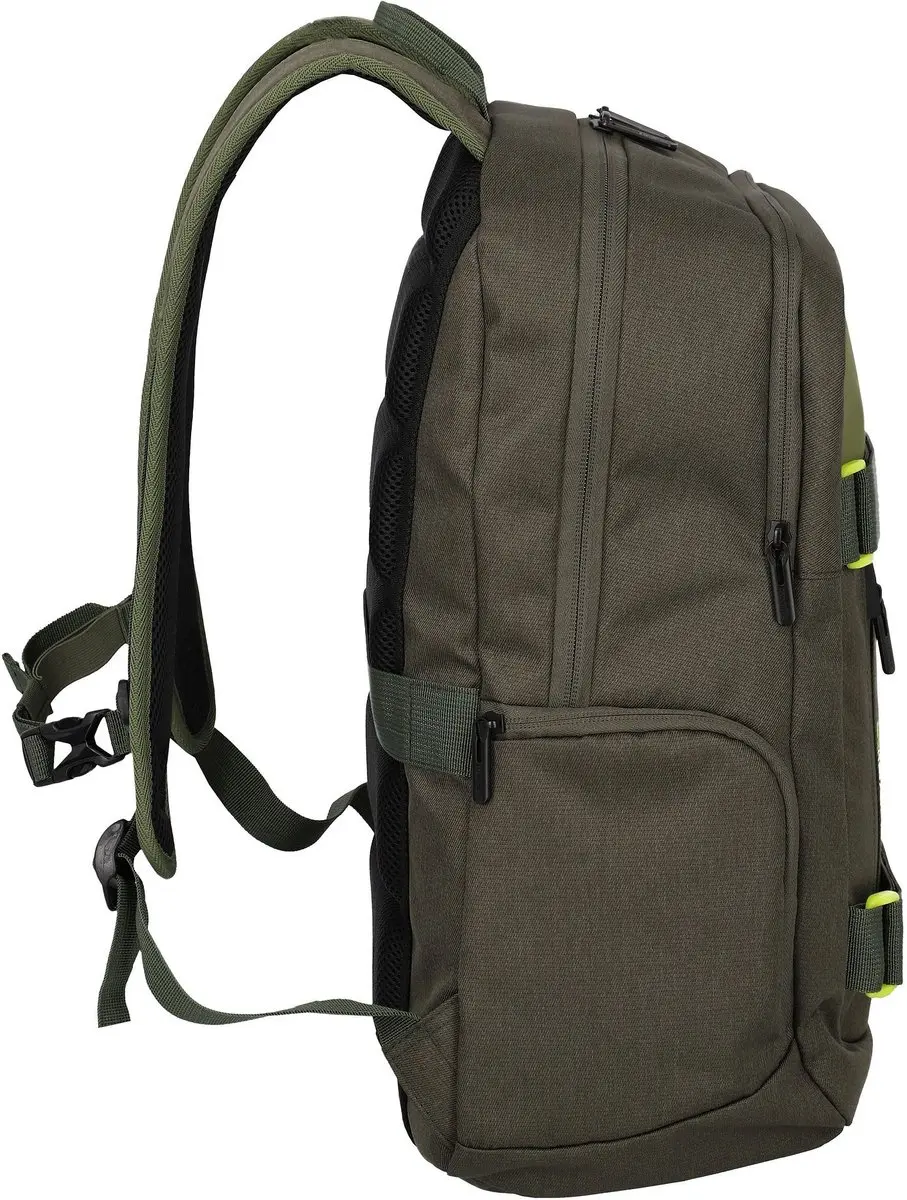 Travelite Pathway Rugzak 28L - 15.4" - Olive - afbeelding 6 van 6
