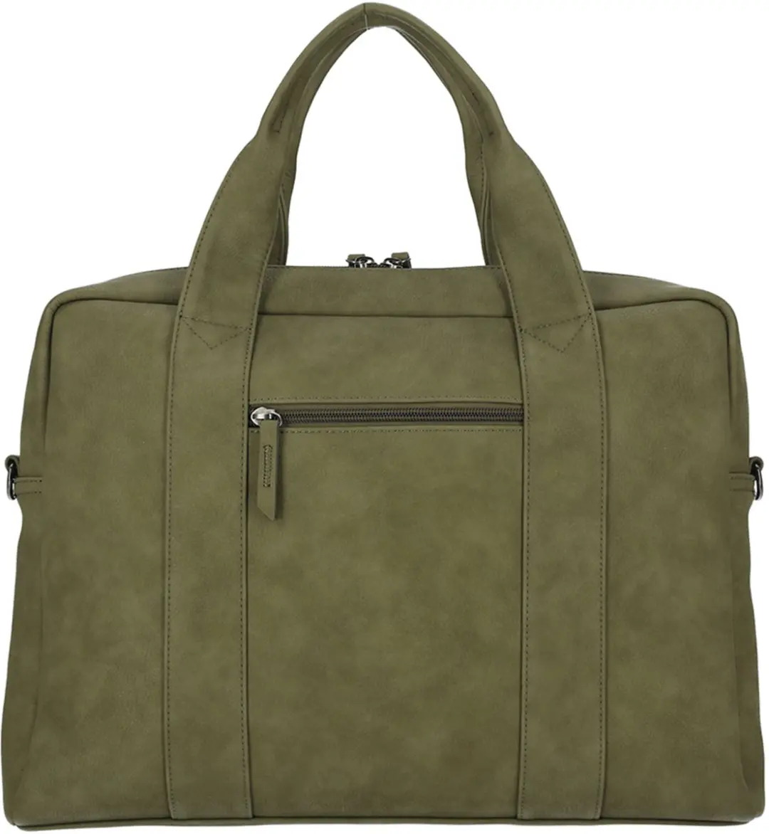 Enrico Benetti Taylor Handtas 15 inch Laptoptas - Olijfgroen