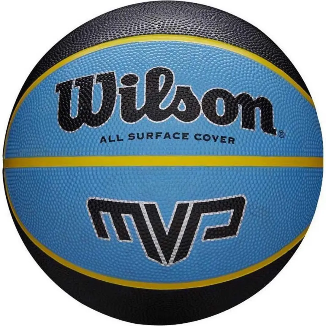 Wilson MVP Basketbal 5 - Oranje/Zwart/Zilver