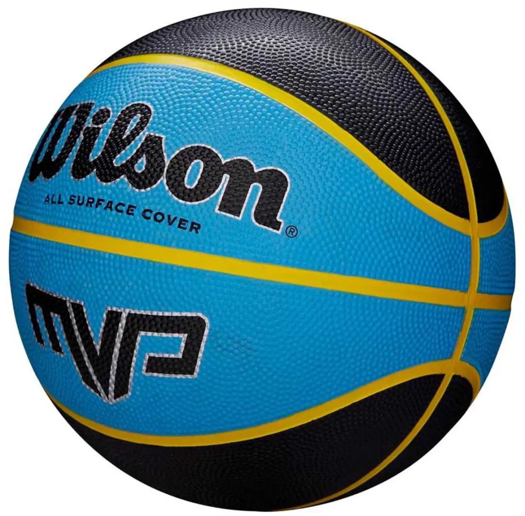 Wilson MVP Basketbal 5 - Oranje/Zwart/Zilver