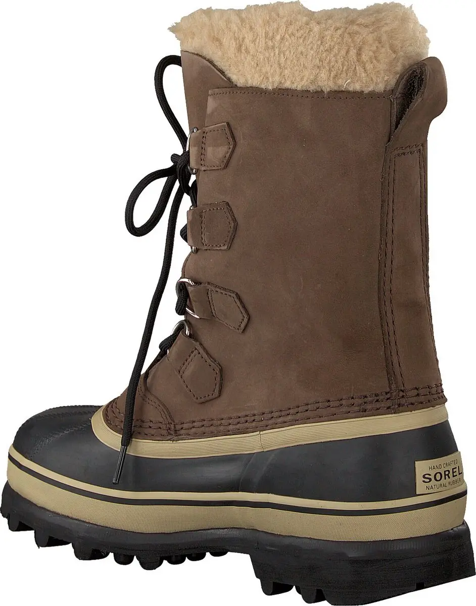 Sorel Caribou WP Heren Sneeuwlaarzen - Maat 47 - Donkerbruin