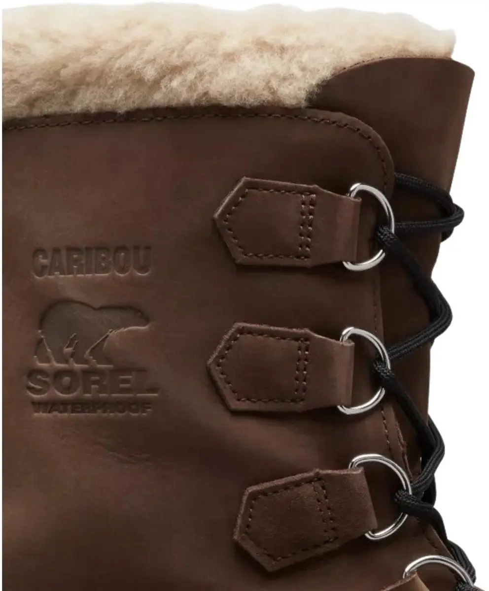 Sorel Caribou WP Heren Sneeuwlaarzen - Maat 47 - Donkerbruin