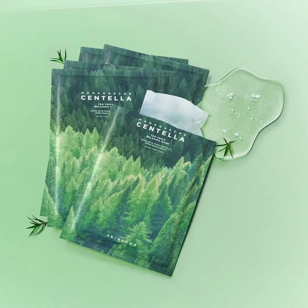 Skin1004 Madagascar Centella Tea-Trica Mask 50ml