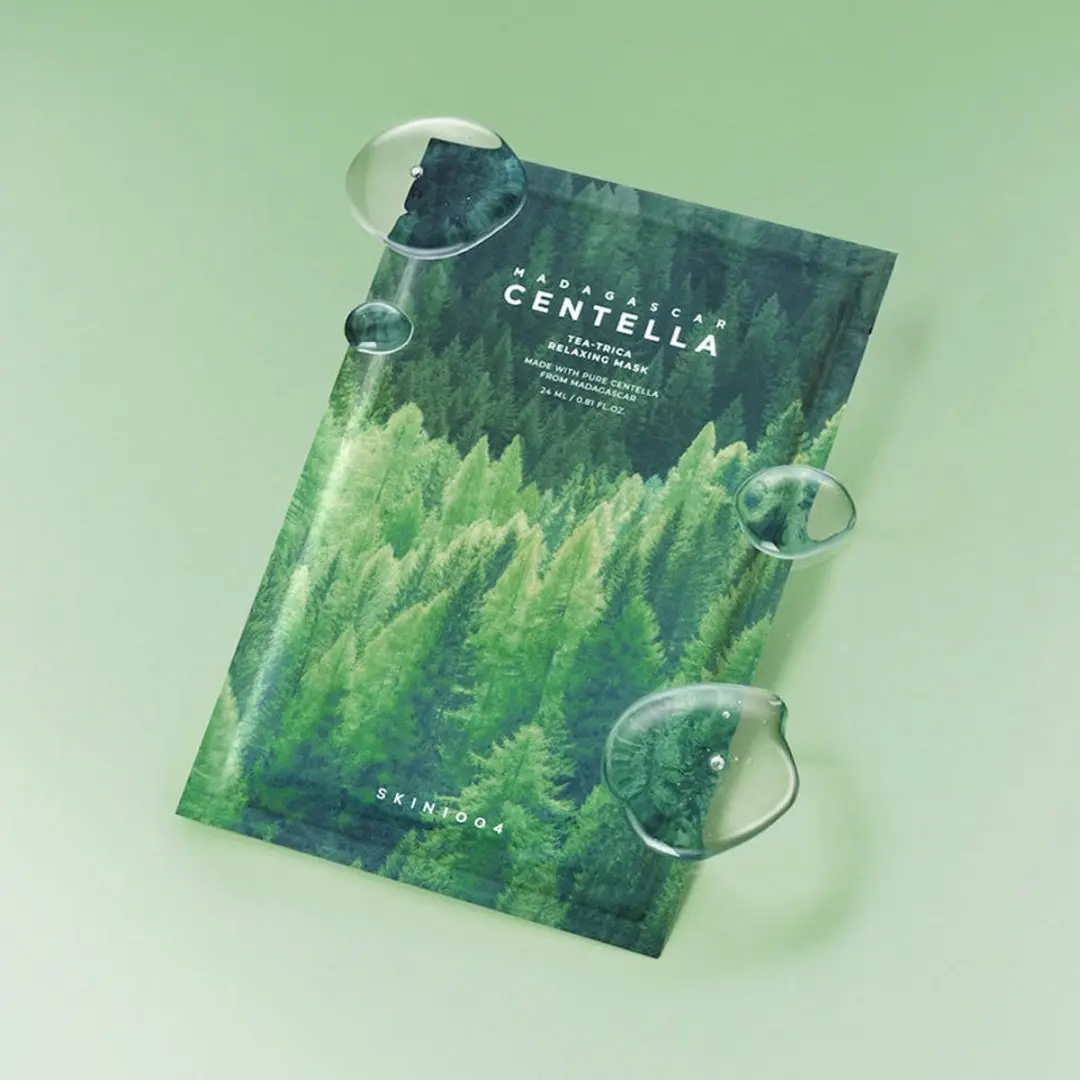 Skin1004 Madagascar Centella Tea-Trica Mask 50ml
