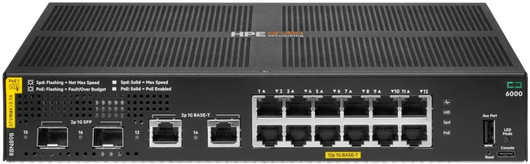 HPE Aruba CX 6000 R8N89B Switch