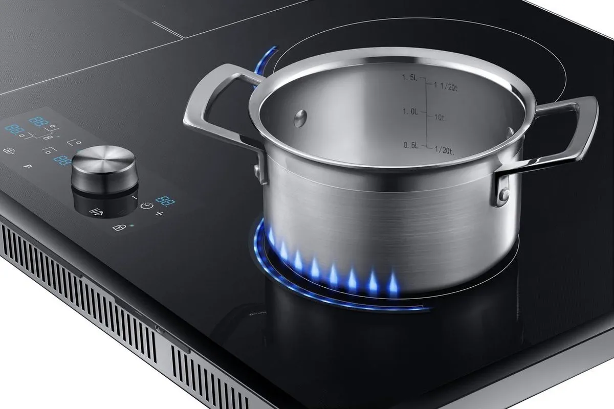 Samsung NZ84J9770EK/EF Inductiekookplaat 4 Zones - Roestvrijstaal