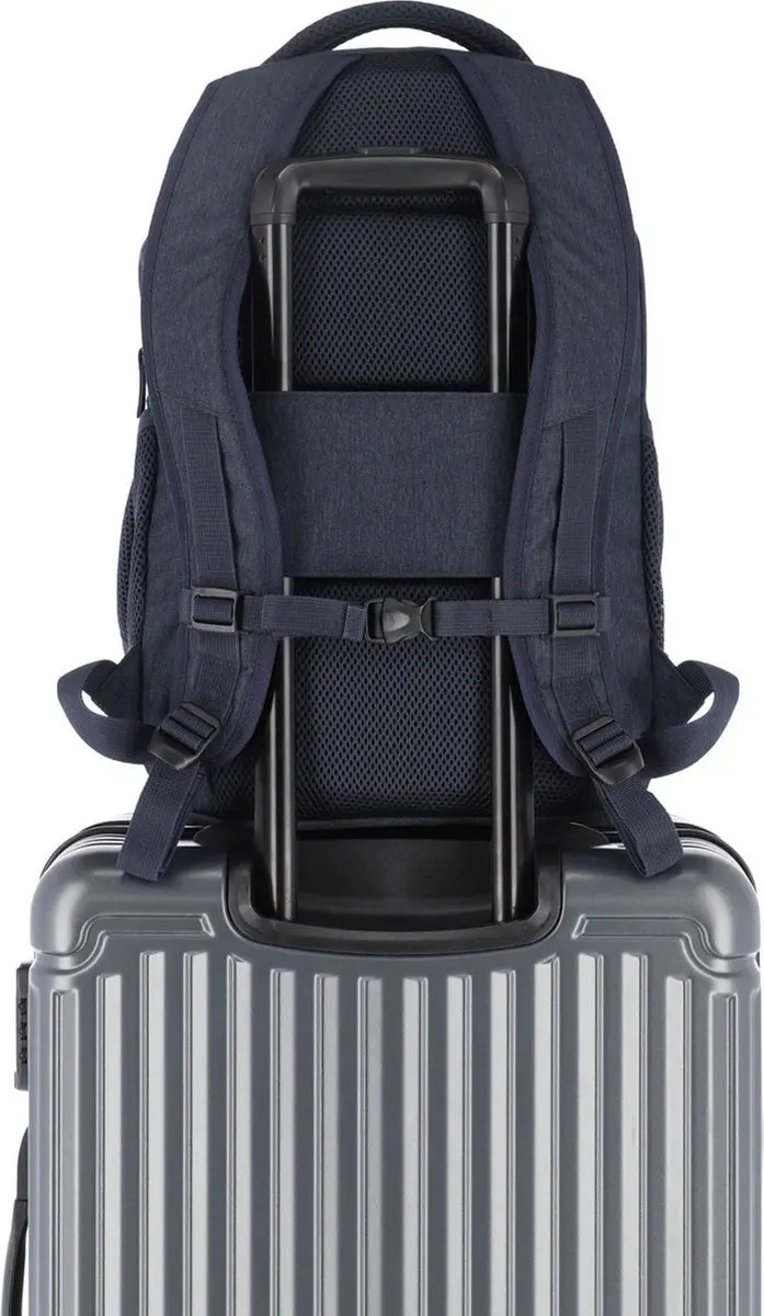 Travelite Basics Rugzak 22L - Laptop 12" - Marine