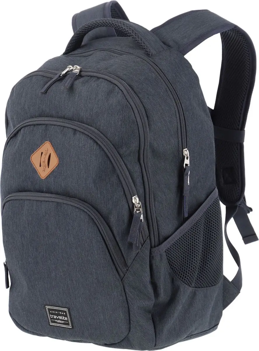 Travelite Basics Rugzak 22L - Laptop 12" - Marine
