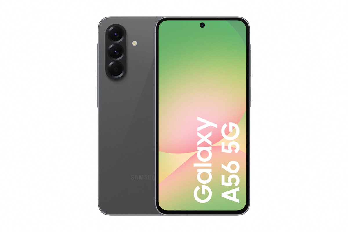 Samsung Galaxy A56 5G - 256GB - Awesome Graphite + Samsung Galaxy Fit3