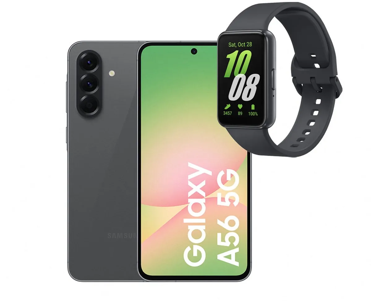 Samsung Galaxy A56 256GB Awesome Graphite + Fit3 Bundel