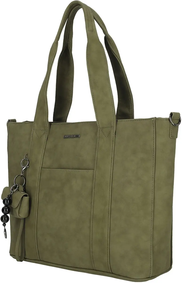 Enrico Benetti Taylor Shopper Laptoptas 15" - Olijfgroen
