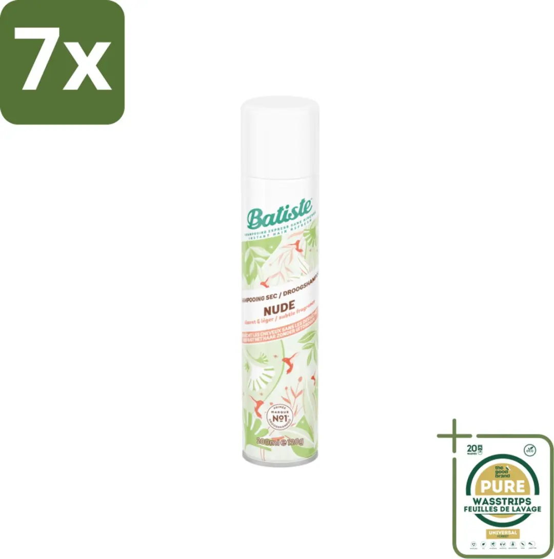 Batiste Nude Droogshampoo 200ml