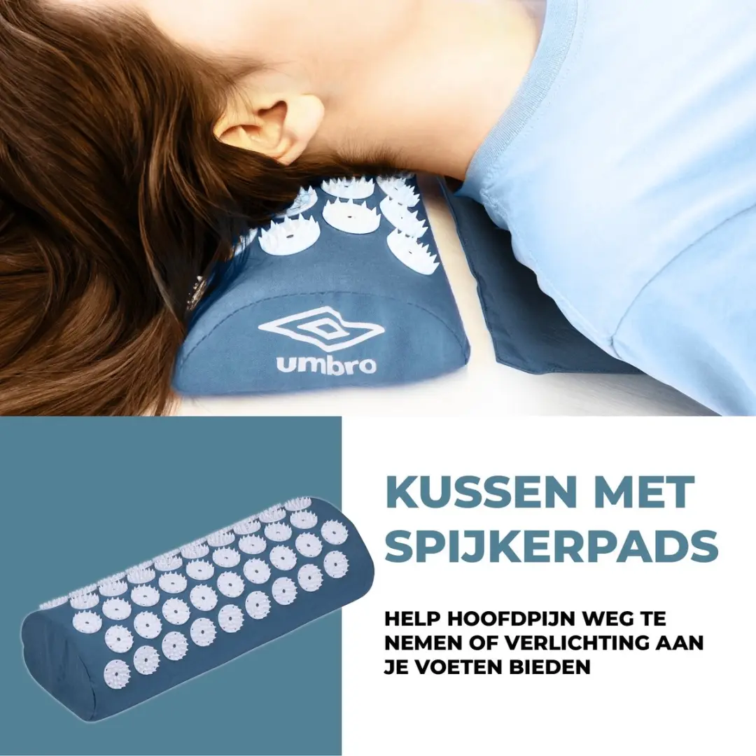 Umbro Shakti Mat Original Massagemat 71x42cm - Blauw