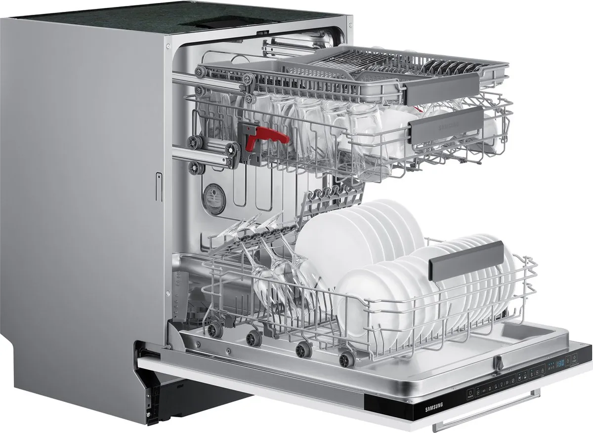 Samsung DW60A6090IB Inbouwvaatwasser 14 Couverts - Wit - afbeelding 6 van 6