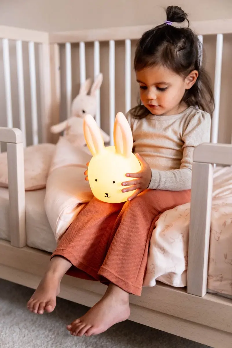 Trixie Dekbedovertrek Rosy Rabbit - Ledikant 31x47cm Meerkleurig