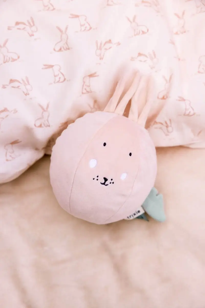 Trixie Dekbedovertrek Rosy Rabbit - Ledikant 31x47cm Meerkleurig