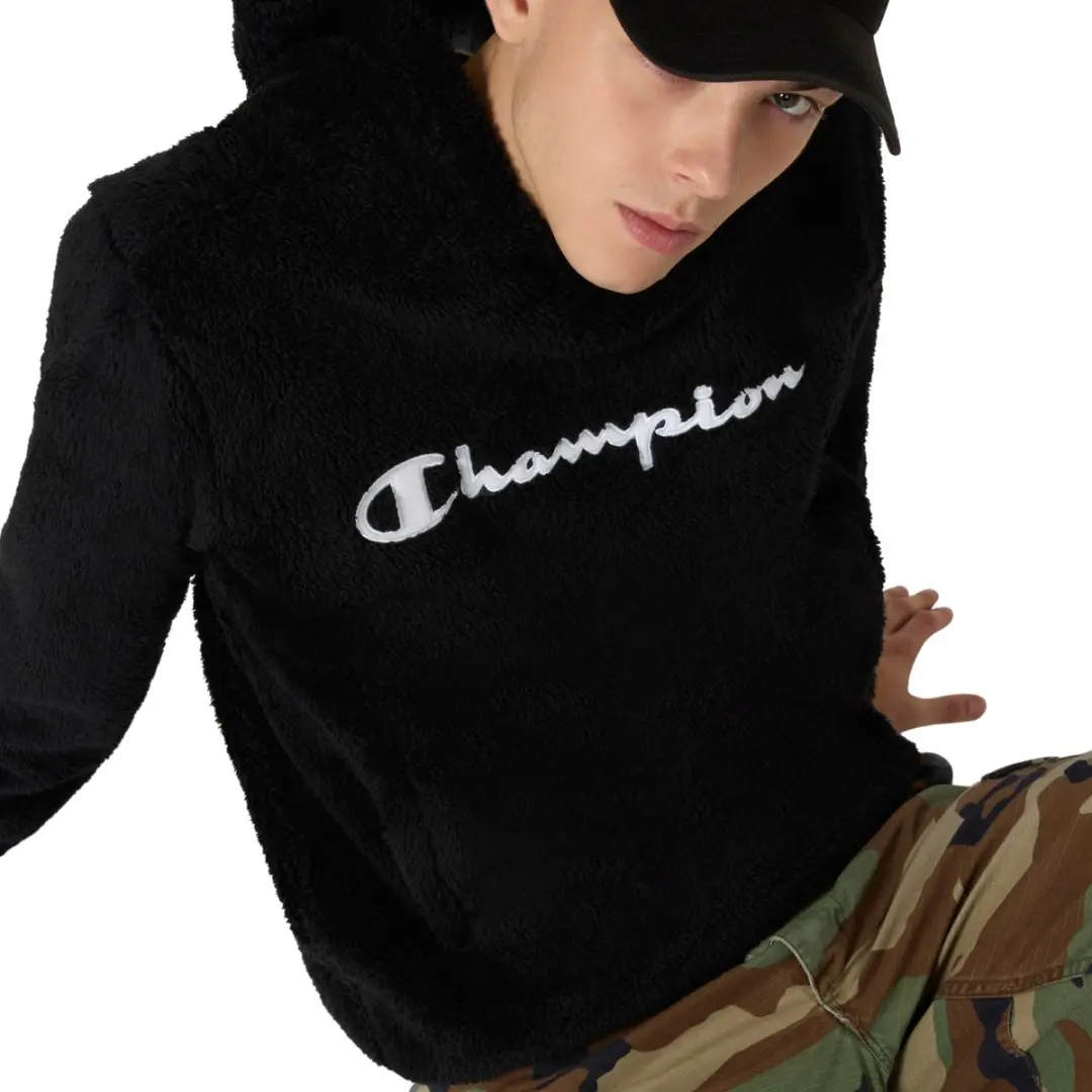 Champion Hooded Top Heren - Zwart - Maat S