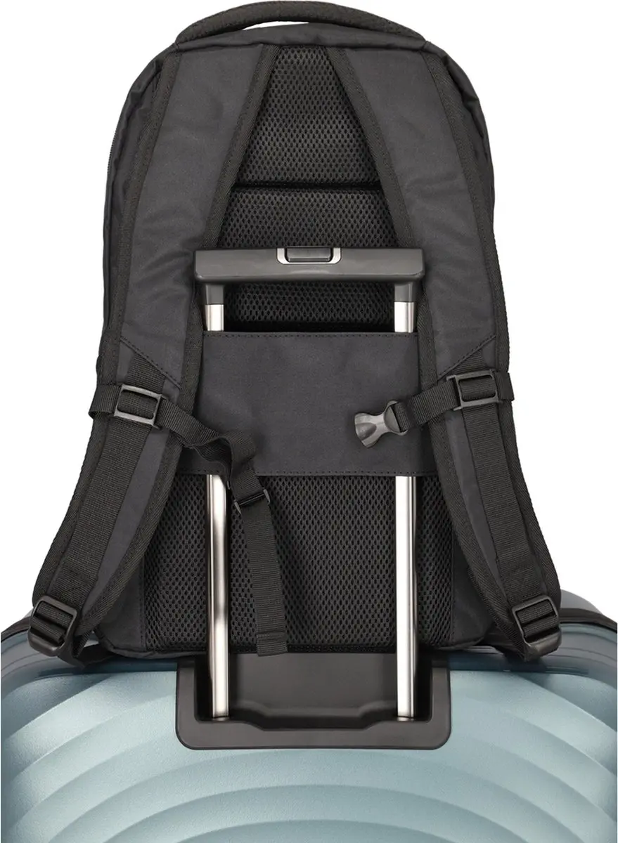Travelite Basics Rugzak 22L - Zwart - afbeelding 6 van 6