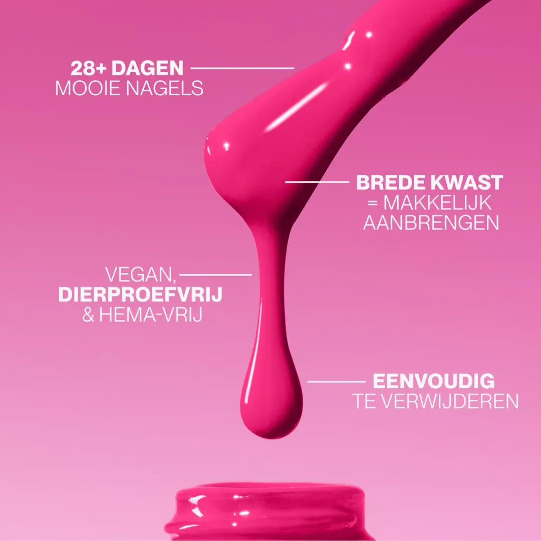 Pink Gellac 343 Sapphire Pink Gellak 15ml