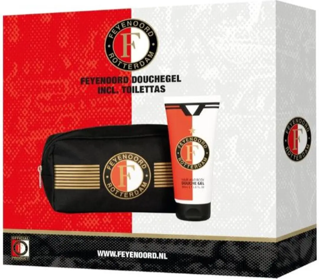Feyenoord Toilettas Douchegel Set