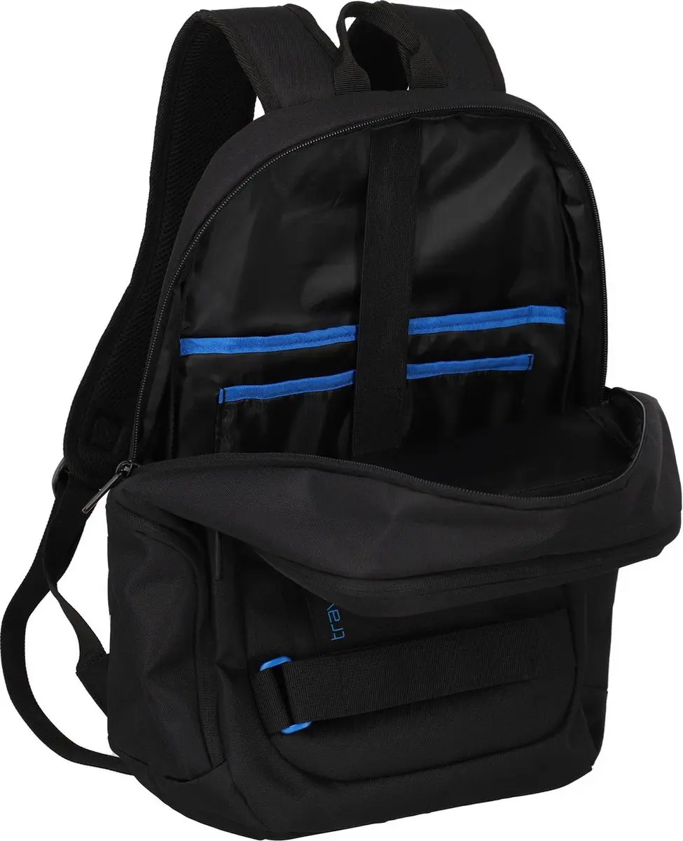 Travelite Pathway 28L Rugzak - 15.4" - 8 Vakken - Zwart