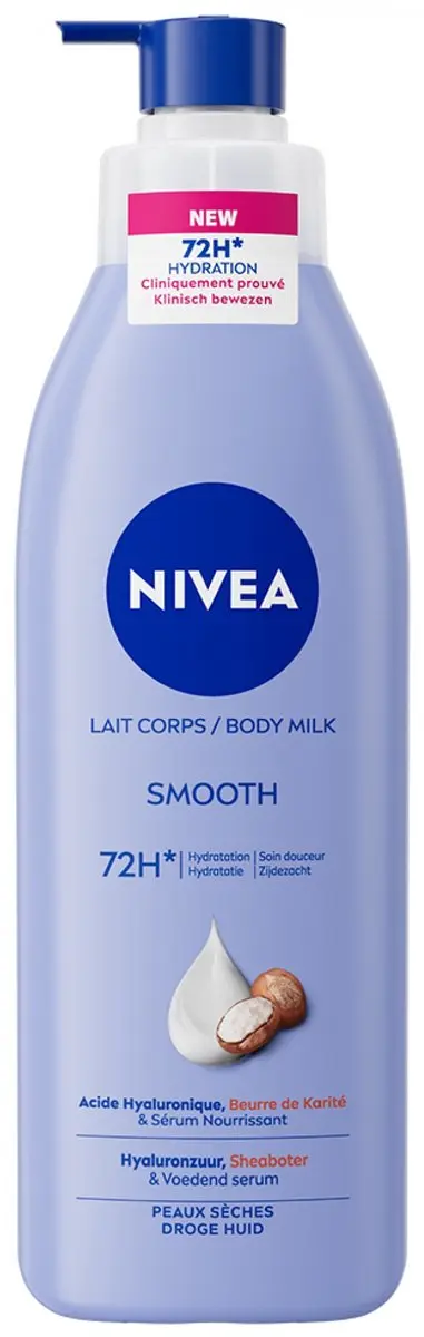 NIVEA Zachte Hydraterende Lichaamsmelk 72H 250ml