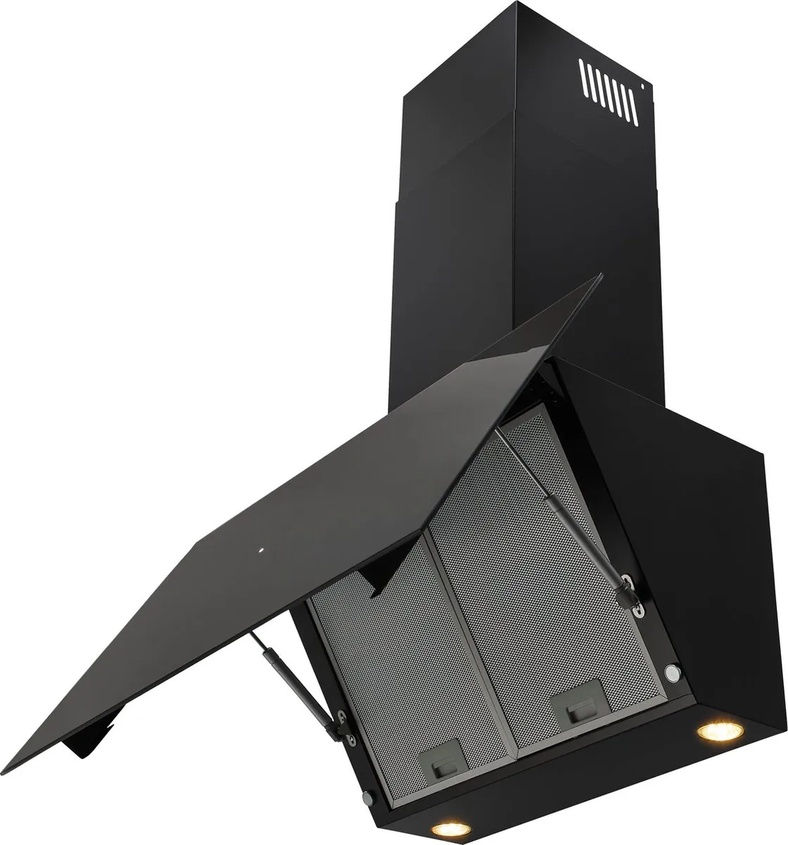 Inventum AKD8005ZWA Wandschouw Afzuigkap 80cm - 660m³/h - Zwart
