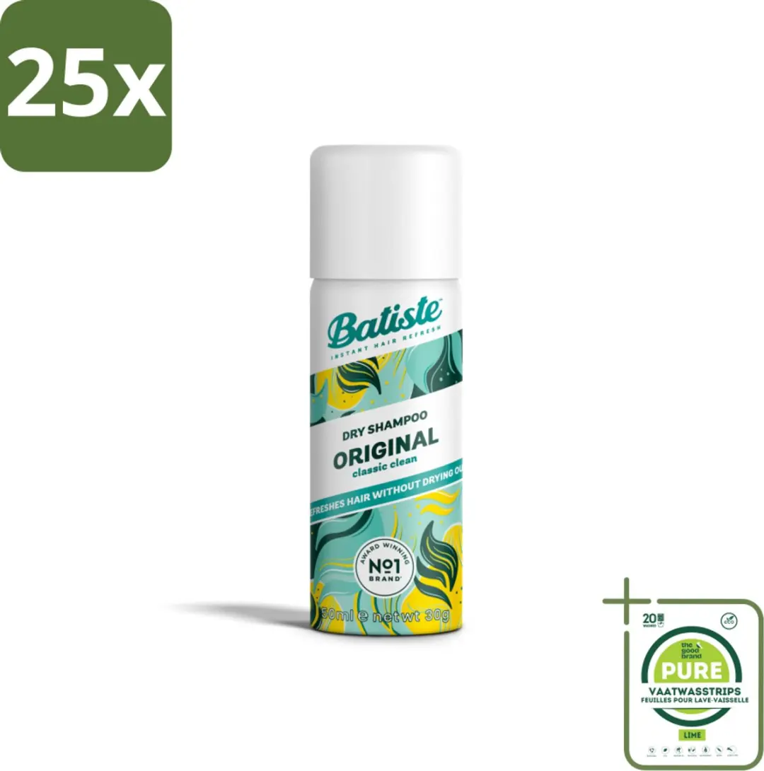 Batiste Classic Clean Droogshampoo 1250ml