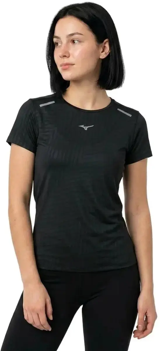 Mizuno Tech Light T-shirt Zwart L