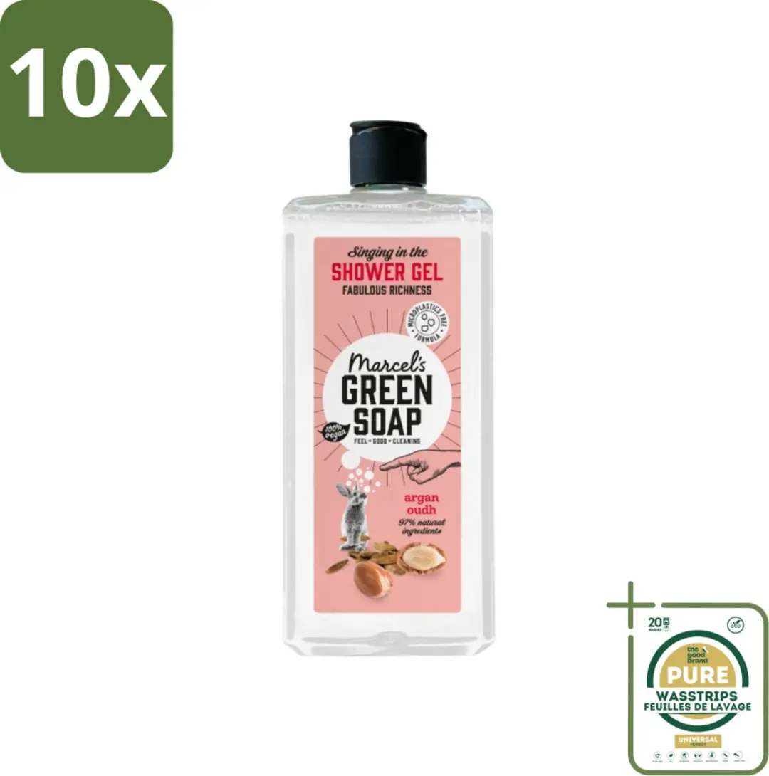 Marcel's Green Soap Douchegel Argan & Oudh 300ml
