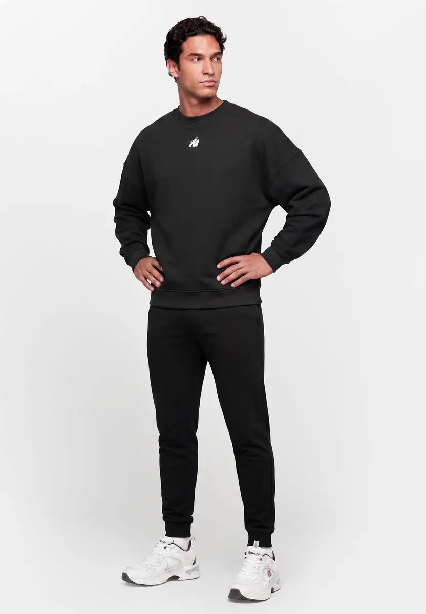 Gorilla Wear Leeds Oversized Sweater 3XL - Zwart