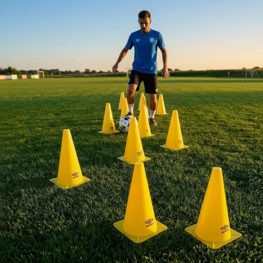 Umbro Pionnen 10 Stuks - Geel