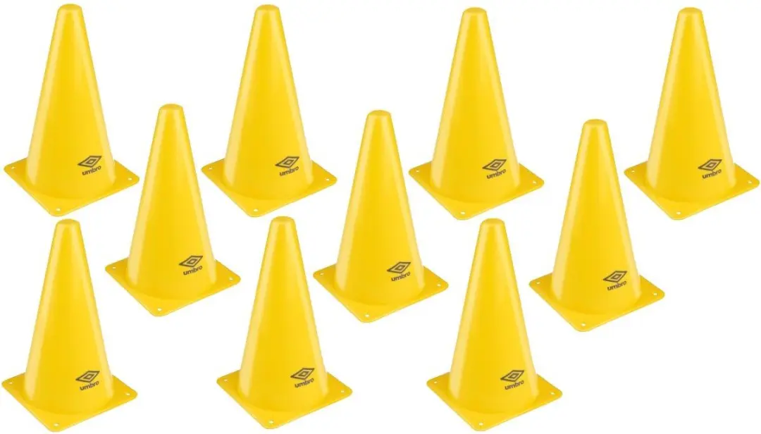 Umbro Pionnen 10 Stuks - Geel