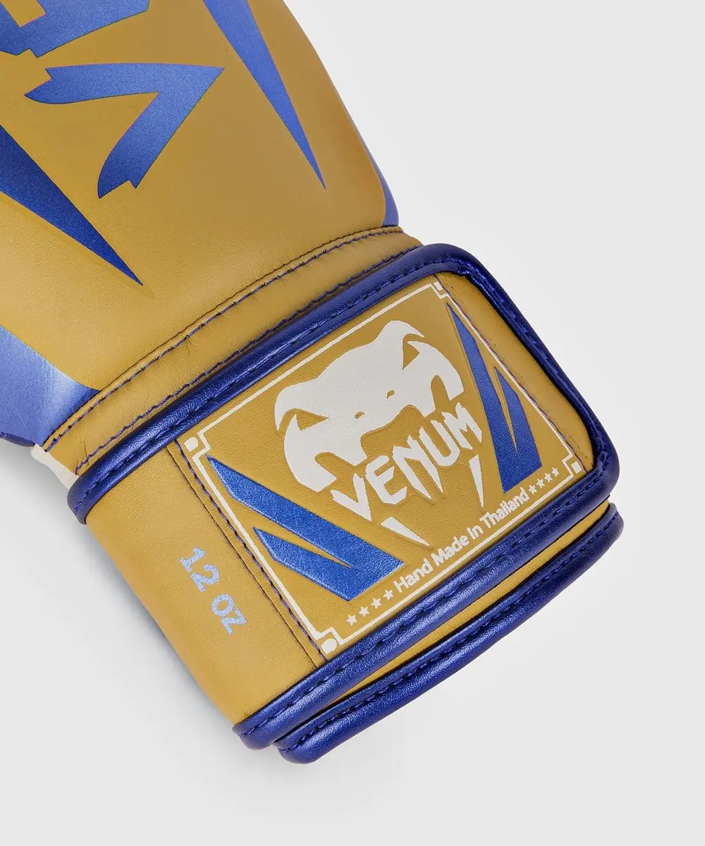 Venum Elite Bokshandschoenen 16 OZ - Camelblauw