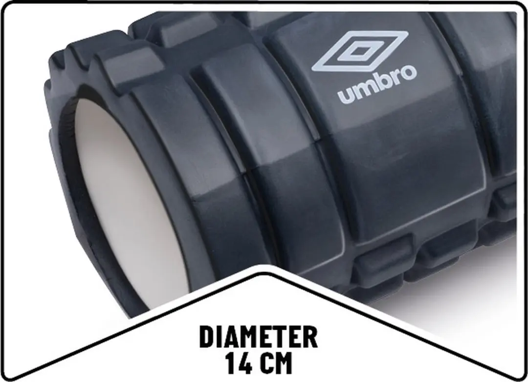 Umbro Foam Roller 14x33cm - Zwart